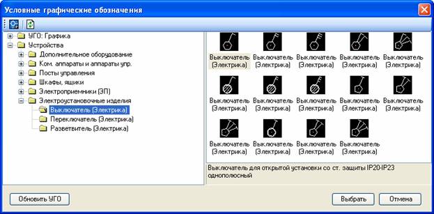 Условные графические обозначения